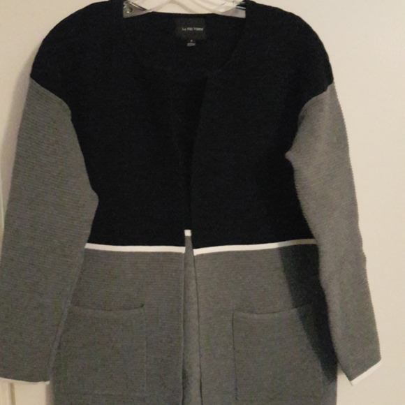 Anthropologie Gray, black, white, duster - Picture 3 of 10